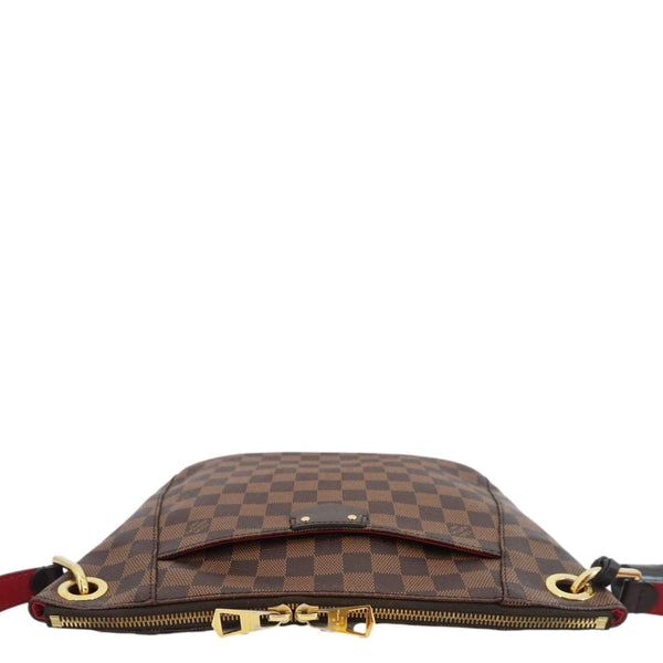 LOUIS VUITTON South Bank Besace Damier Ebene Crossbody Bag Brown