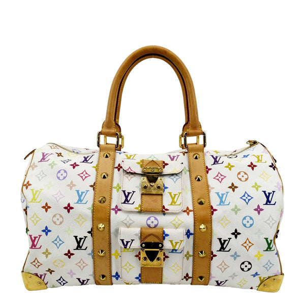 LV Keepall 45 Multicolor Monogram Canvas Travel Bag