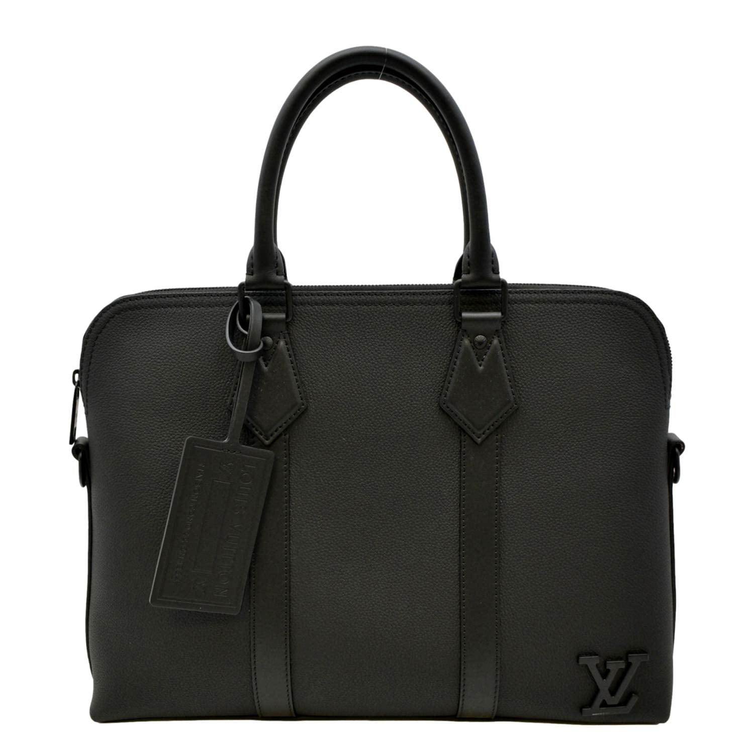 Louis Vuitton Takeoff Briefcase Black autres Cuirs