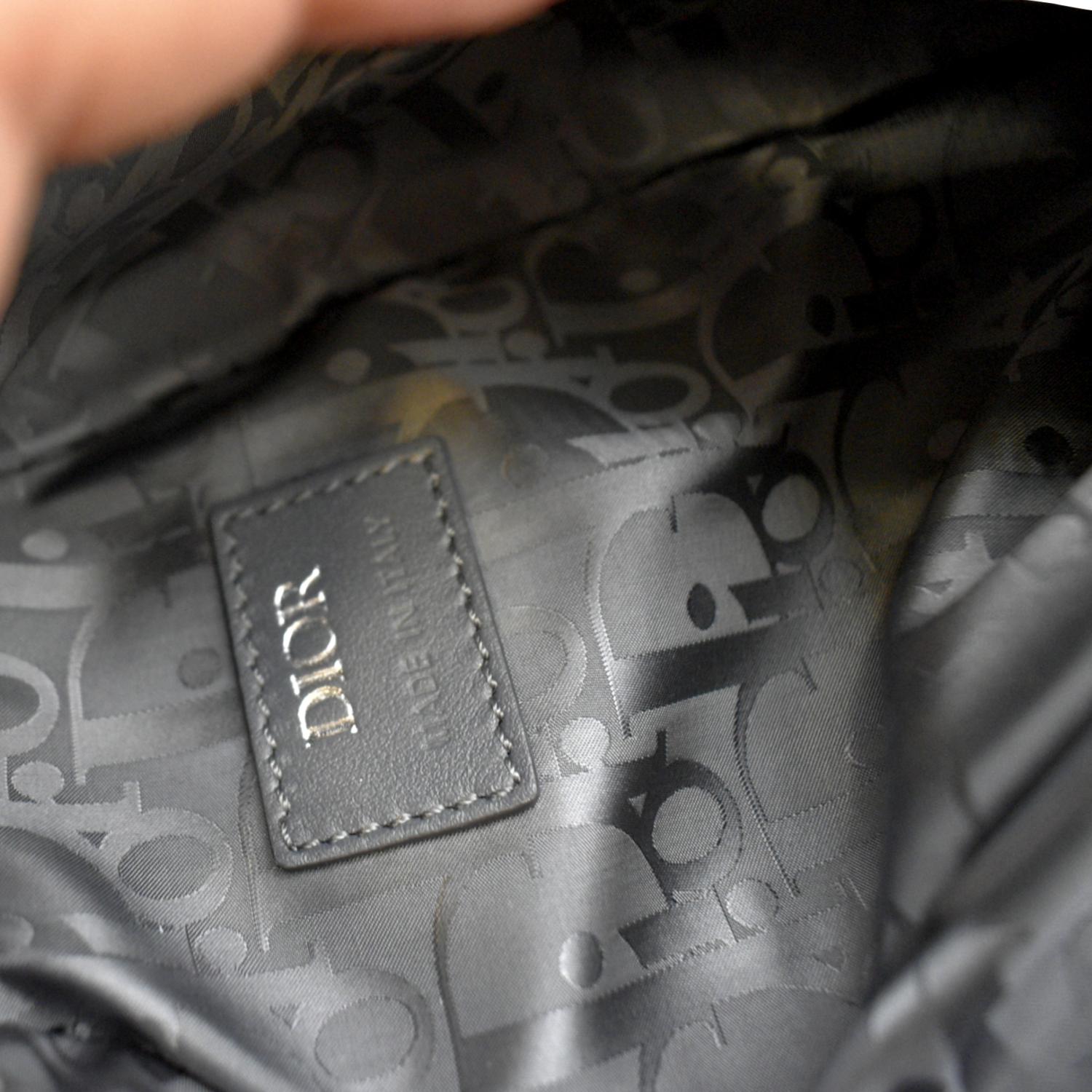 Christian Dior Scarab Calfskin Leather Crossbody Bag