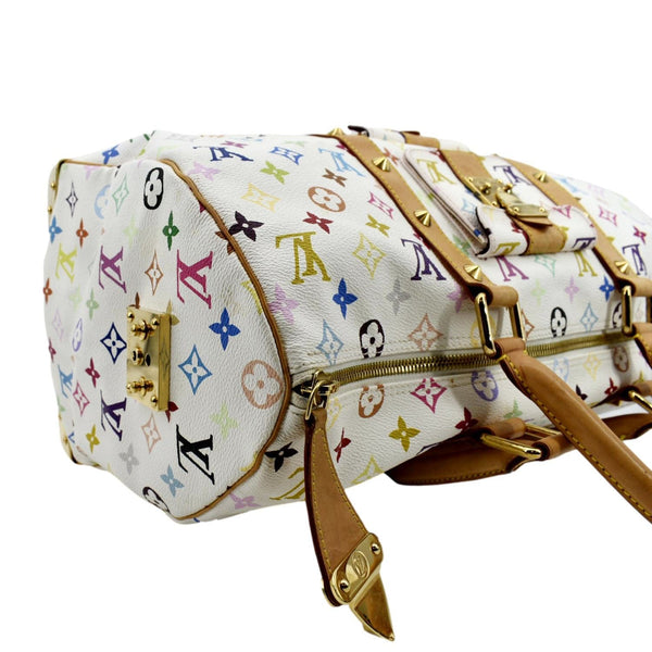 LV Keepall 45 Multicolor Monogram Canvas Travel Bag