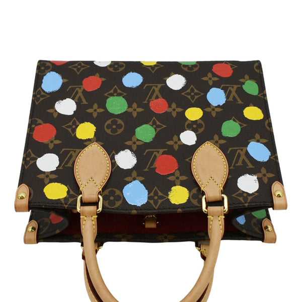 LOUIS VUITTON Onthego PM Yayo Shoulder Bag Multicolor upper look