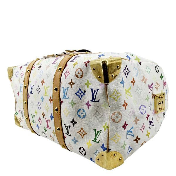 LV Keepall 45 Multicolor Monogram Canvas Travel Bag