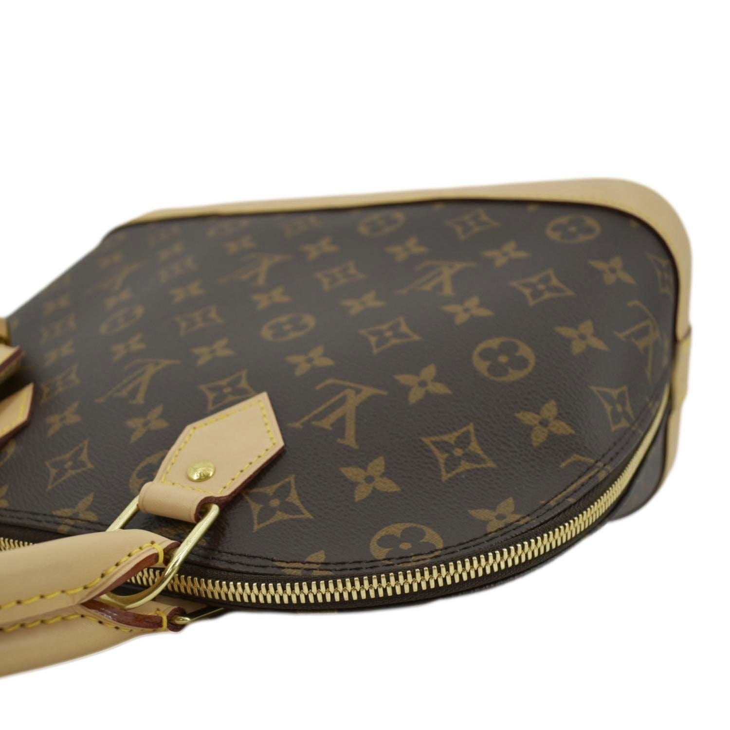 Alma fabric handbag Louis Vuitton Brown in Cloth - 35286082