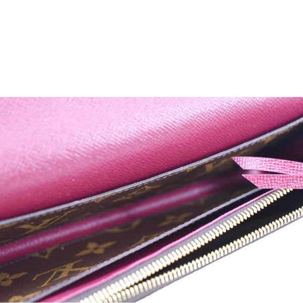 Louis Vuitton Emilie Monogram Canvas Wallet - Zip Open