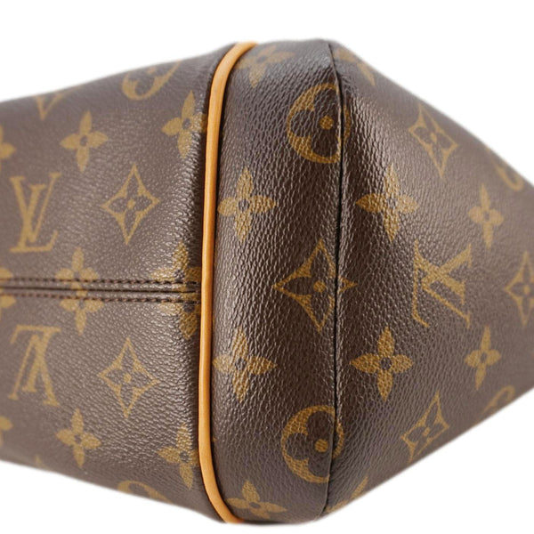 LOUIS VUITTON Totally PM Monogram Canvas Tote Shoulder Bag Brown