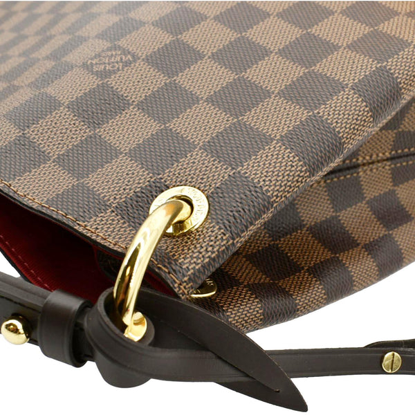 LOUIS VUITTON Graceful PM Damier Ebene Shoulder Bag Brown