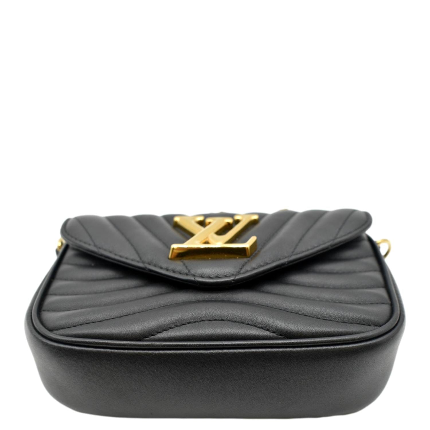 Multi-pochette new wave leather crossbody bag Louis Vuitton Black