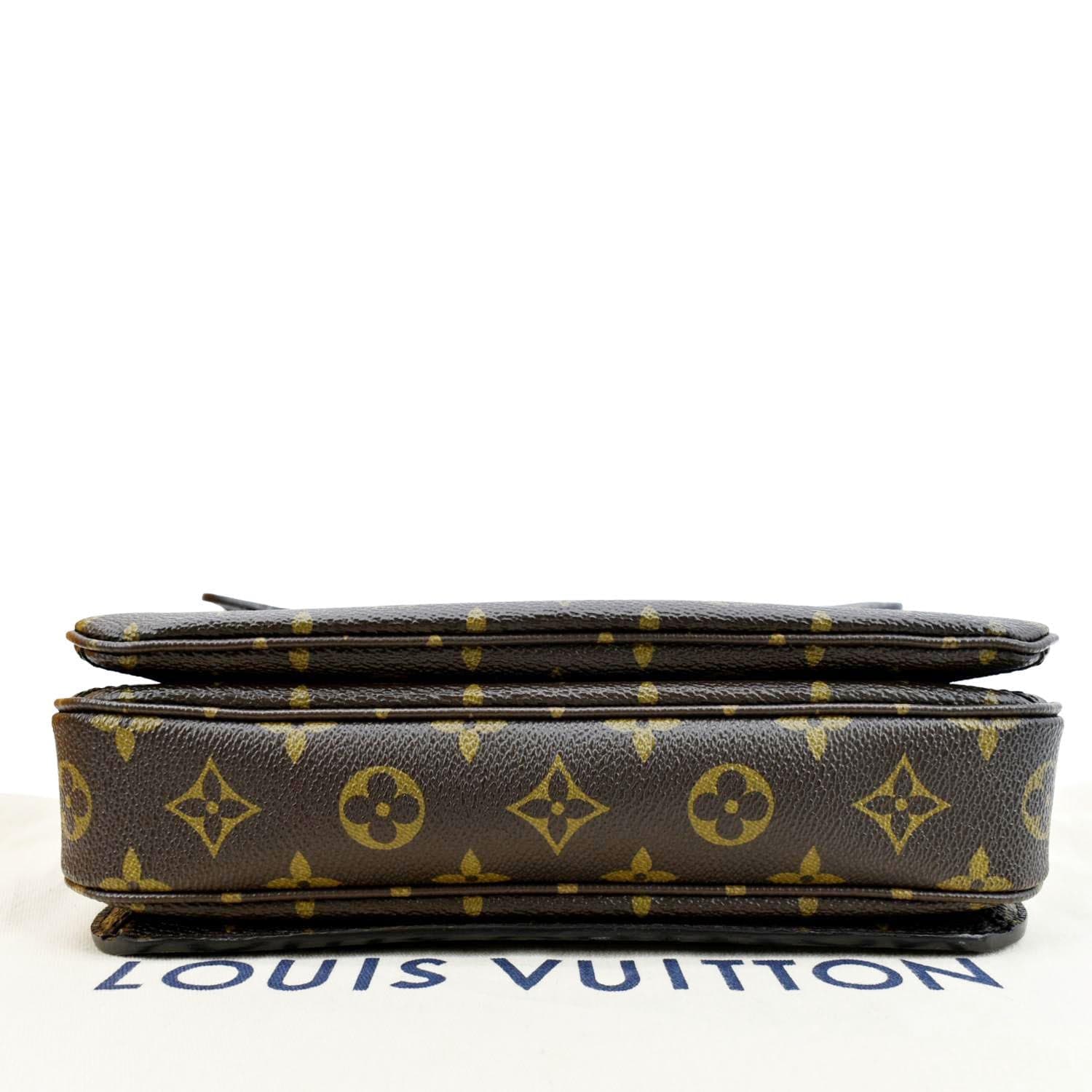 Metis leather crossbody bag Louis Vuitton Brown in Leather - 35533780