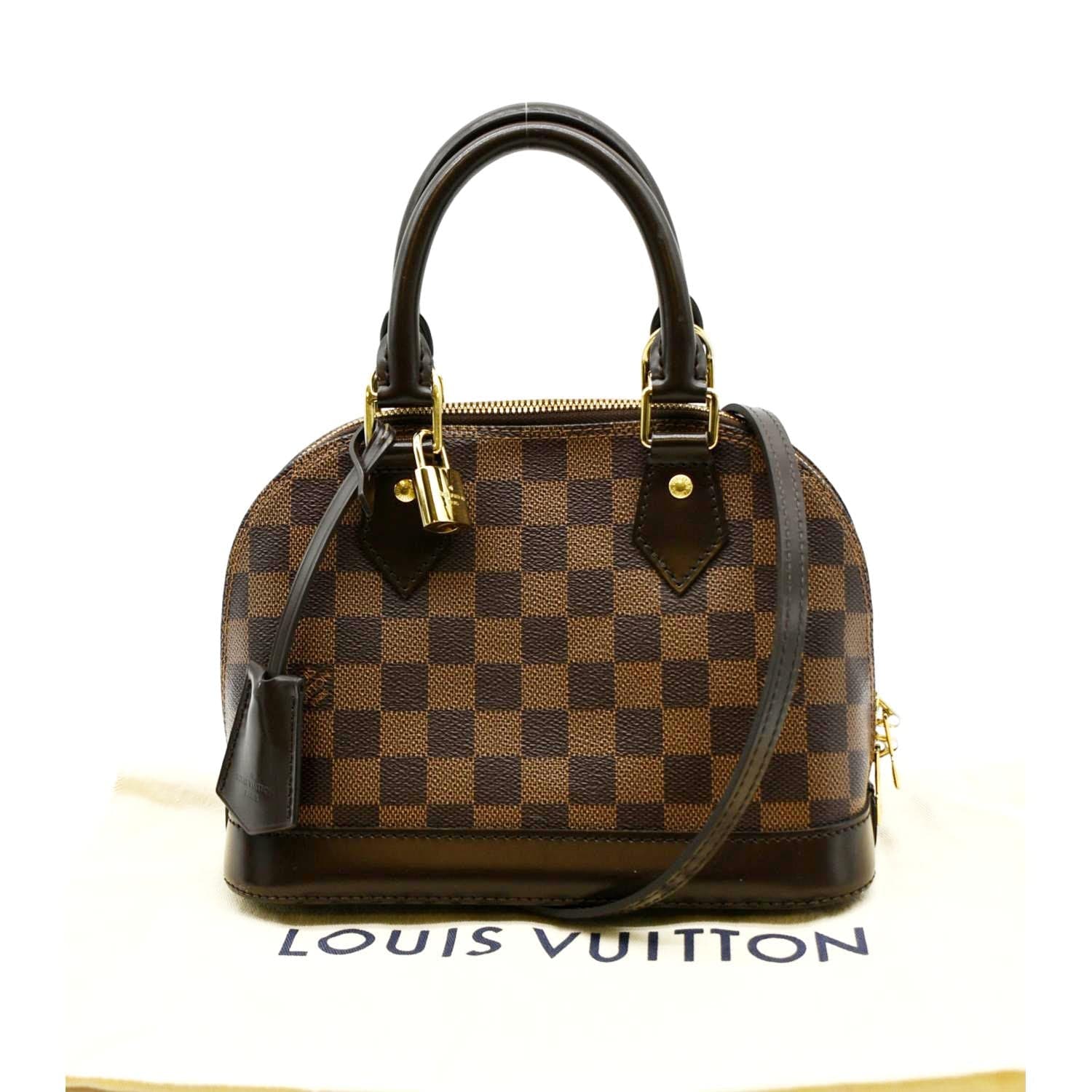 Louis Vuitton 2020 Pre-Owned Alma PM Tote Bag - Black for Women