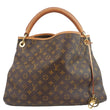 LOUIS VUITTON Artsy MM NM Monogram Canvas Shoulder Bag Brown