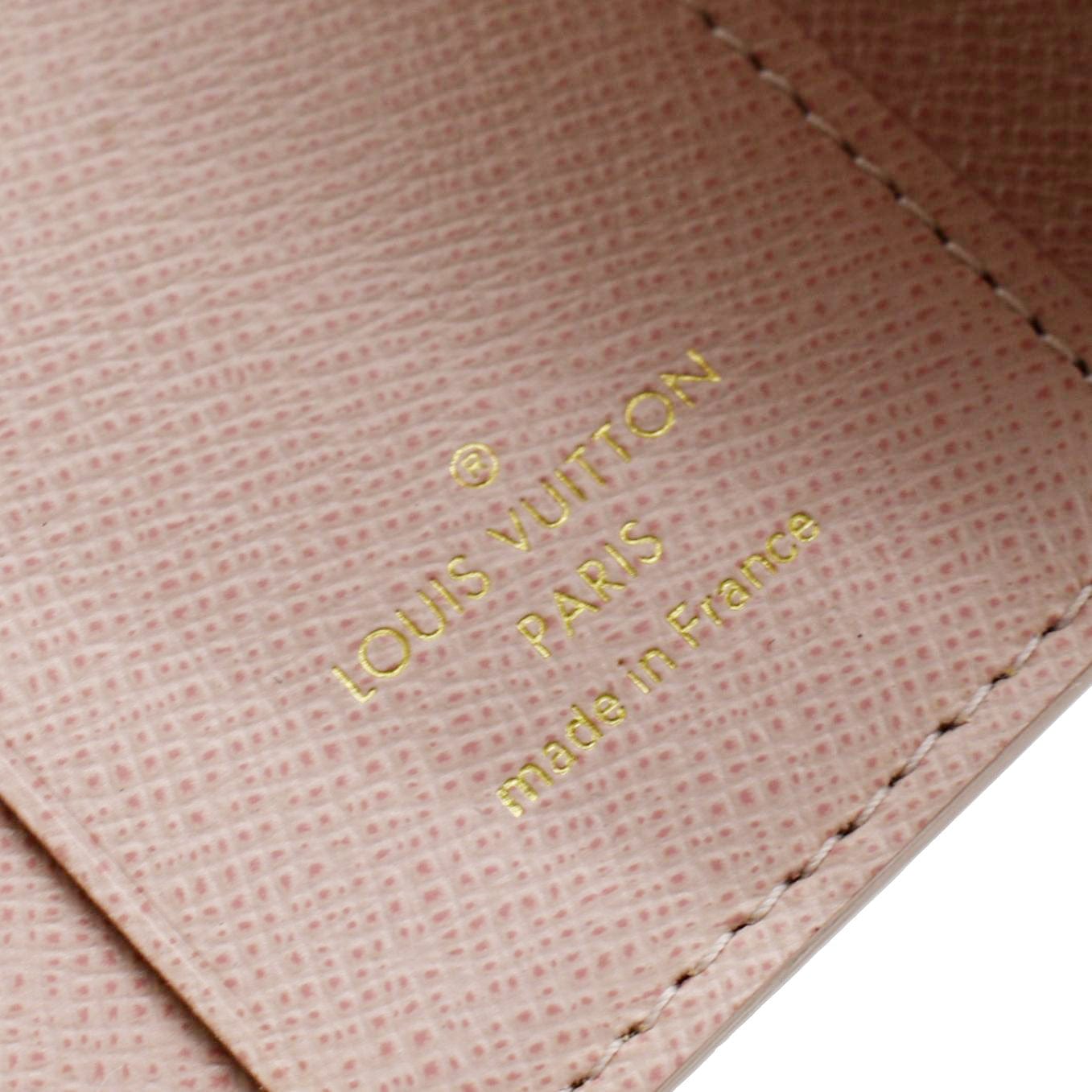 Louis Vuitton Jaune Pale Damier Azur Canvas Zoe Wallet - Yoogi's Closet