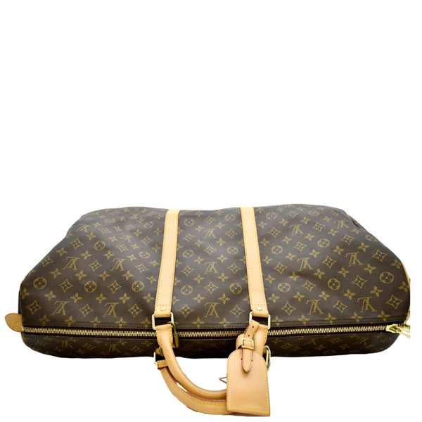 LOUIS VUITTON Keepall 60 Monogram Canvas Travel Bag Brown