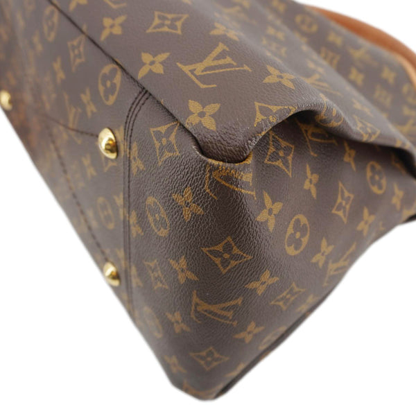 LOUIS VUITTON Artsy MM NM Monogram Canvas Shoulder Bag Brown