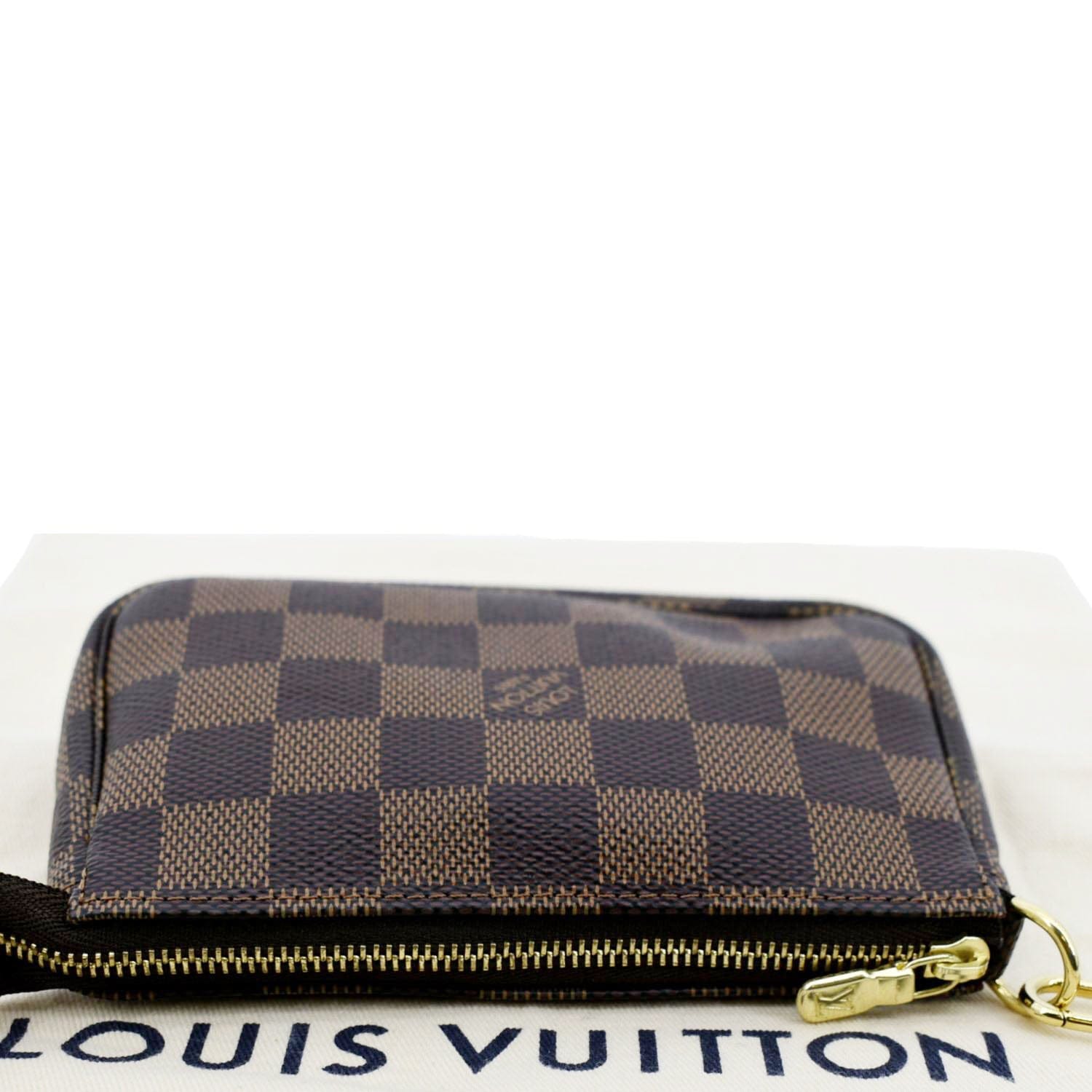 LV Pochette Damier Ebene Authentic, Luxury, Bags & Wallets on