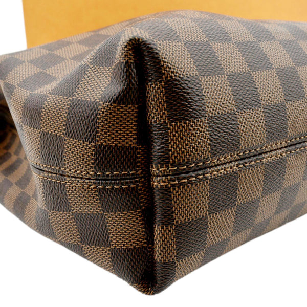 LOUIS VUITTON Graceful PM Damier Ebene Shoulder Bag Brown