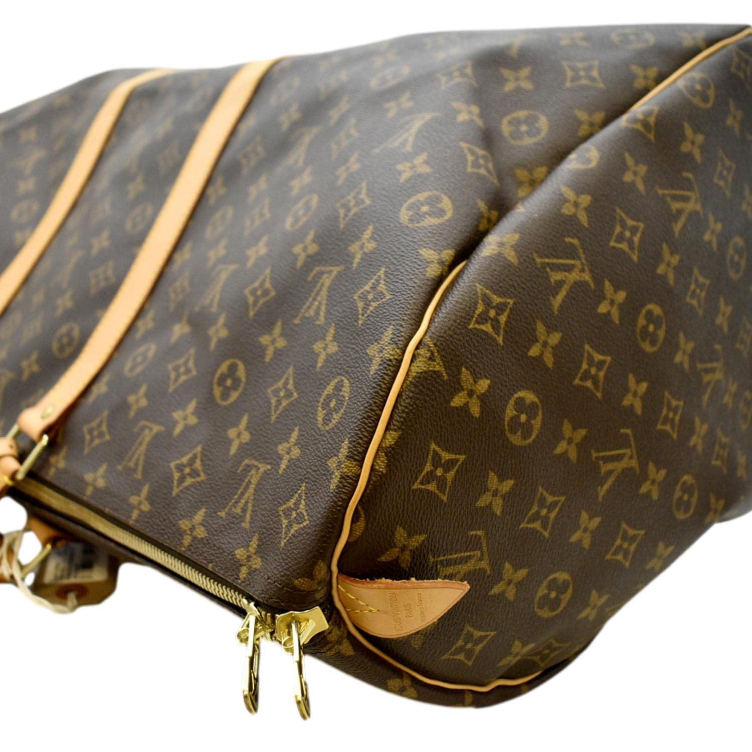 Brown Louis Vuitton Monogram Keepall 60 Travel Bag – Designer Revival