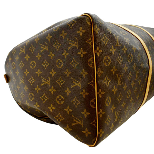 LOUIS VUITTON Keepall 60 Monogram Canvas Travel Bag Brown