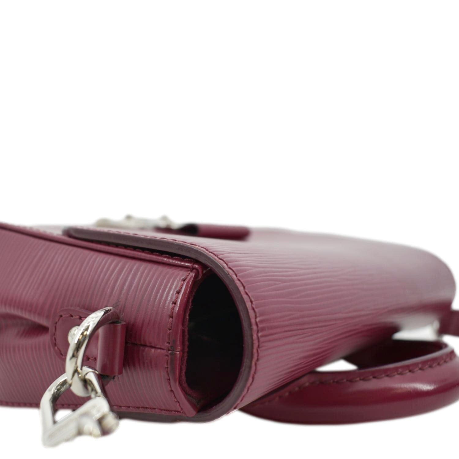 Eden Leather Handbag Louis Vuitton Pink In Leather
