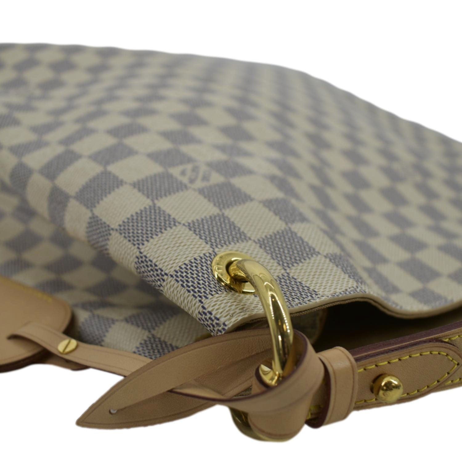 Louis Vuitton Damier Azur Graceful MM - Neutrals Hobos, Handbags -  LOU808488
