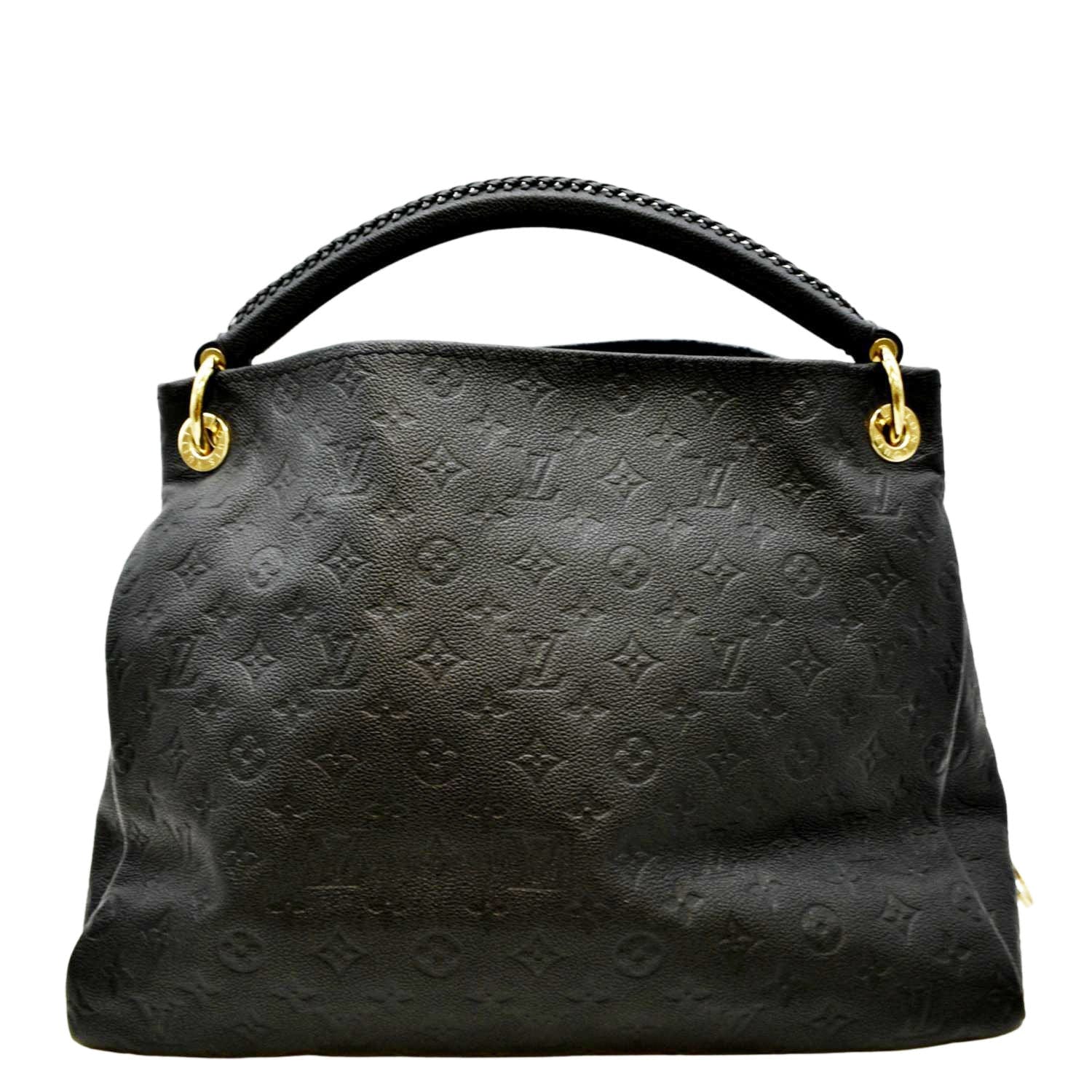Louis Vuitton Black Monogram Artsy Bag/ Handbag