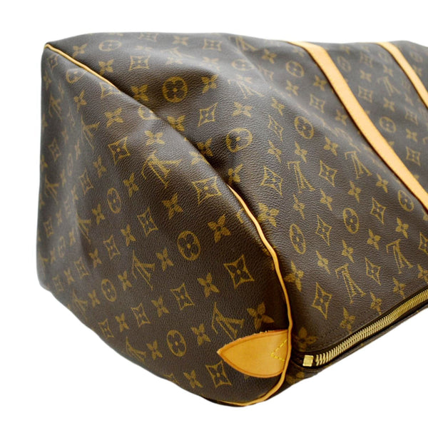 LOUIS VUITTON Keepall 60 Monogram Canvas Travel Bag Brown