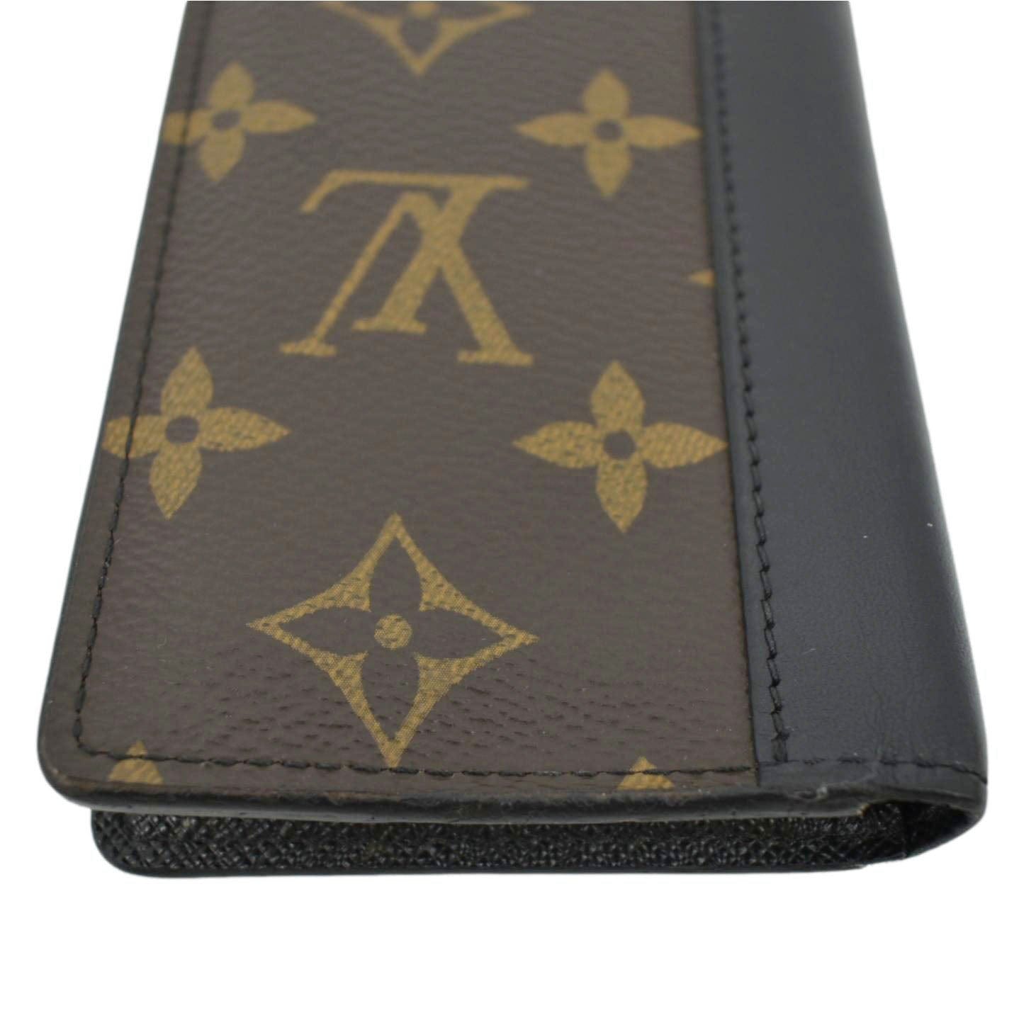 Brazza Wallet Monogram Macassar Canvas - Men - Small Leather Goods
