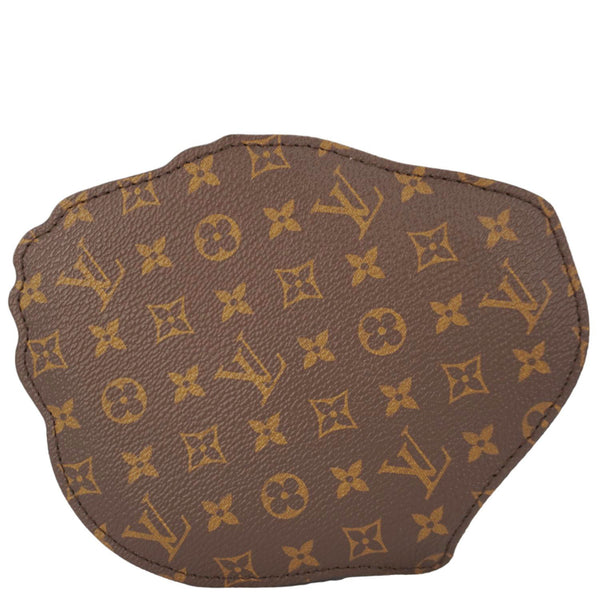 LOUIS VUITTON Leopard Grained Calf Leather Wallet On Chain Shoulder Bag Multicolor