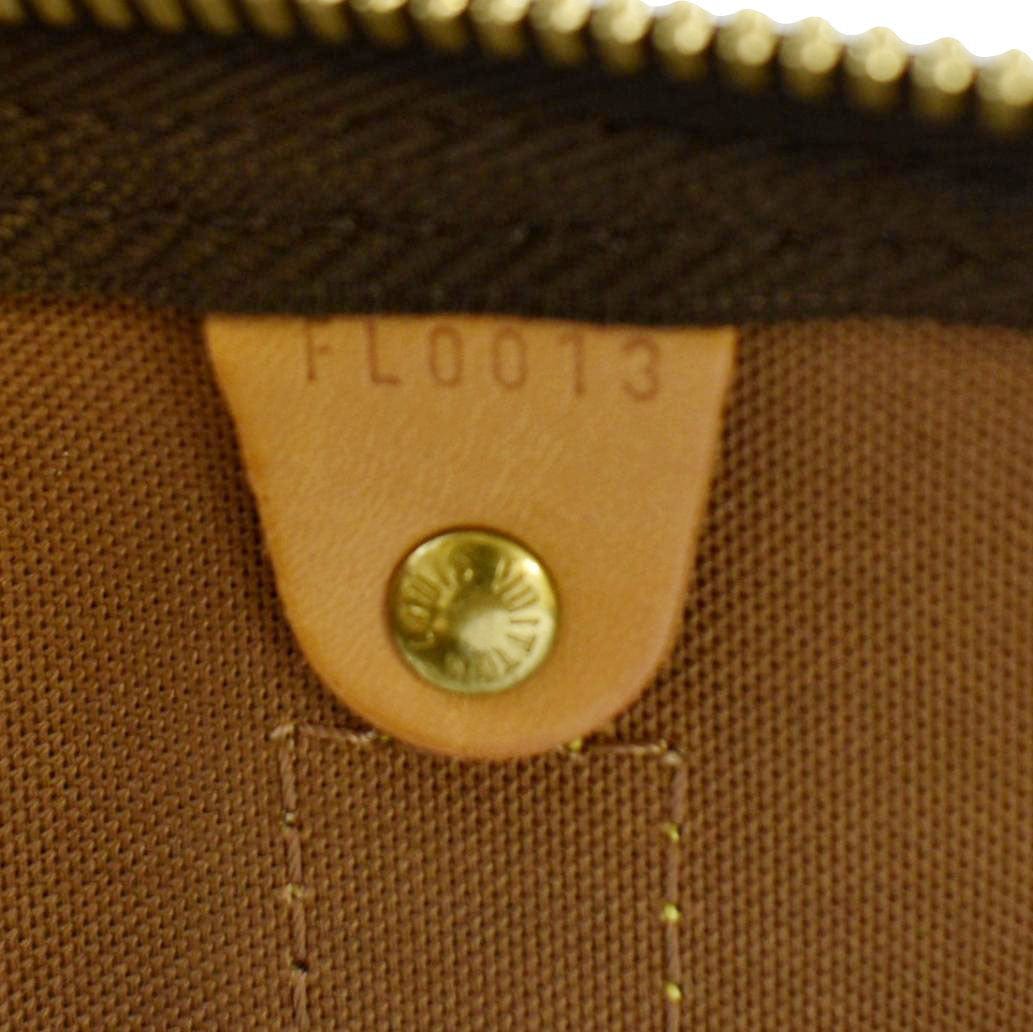 Keepall cloth travel bag Louis Vuitton Brown in Cloth - 32861176