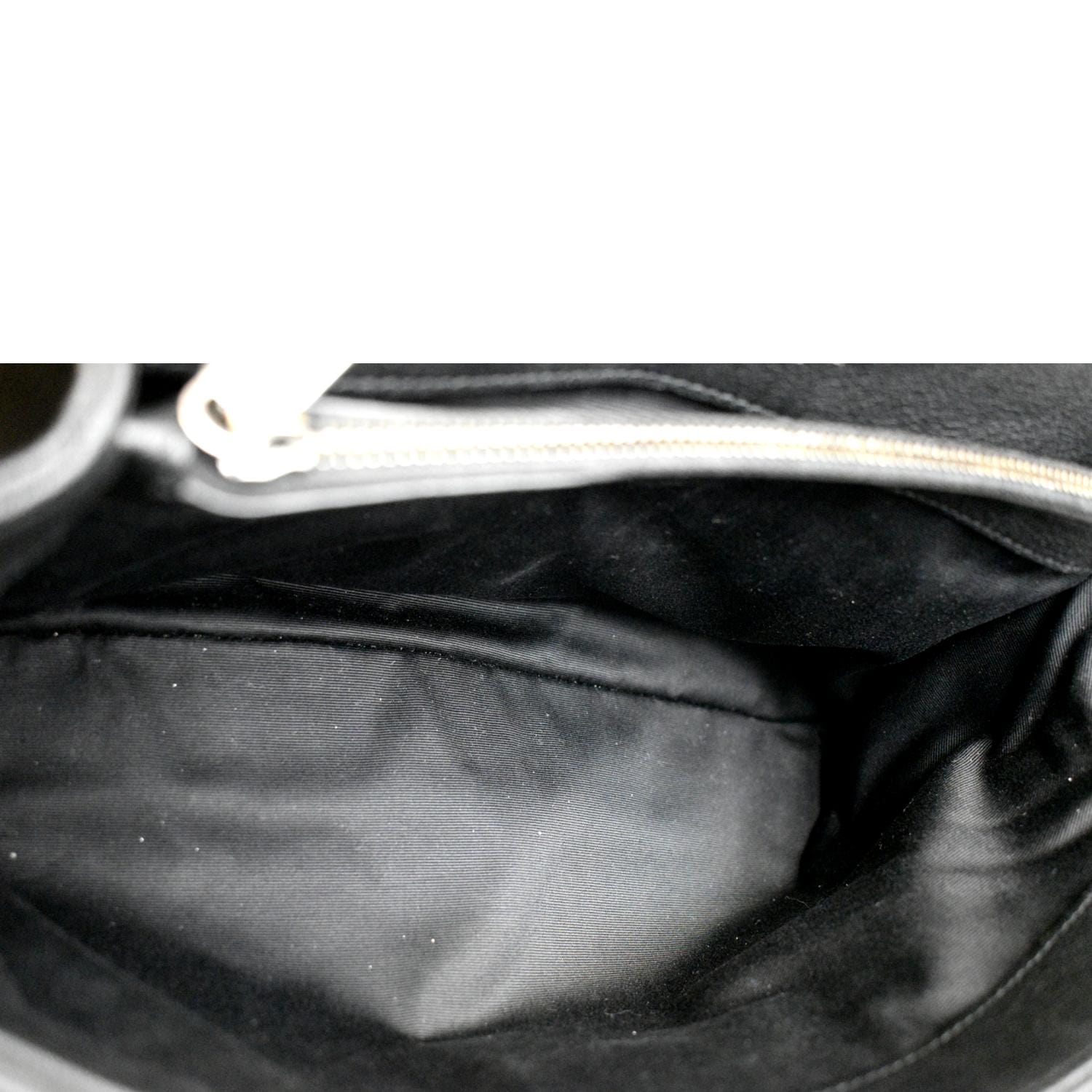 College Large Shoulder Bag in Black - Saint Laurent