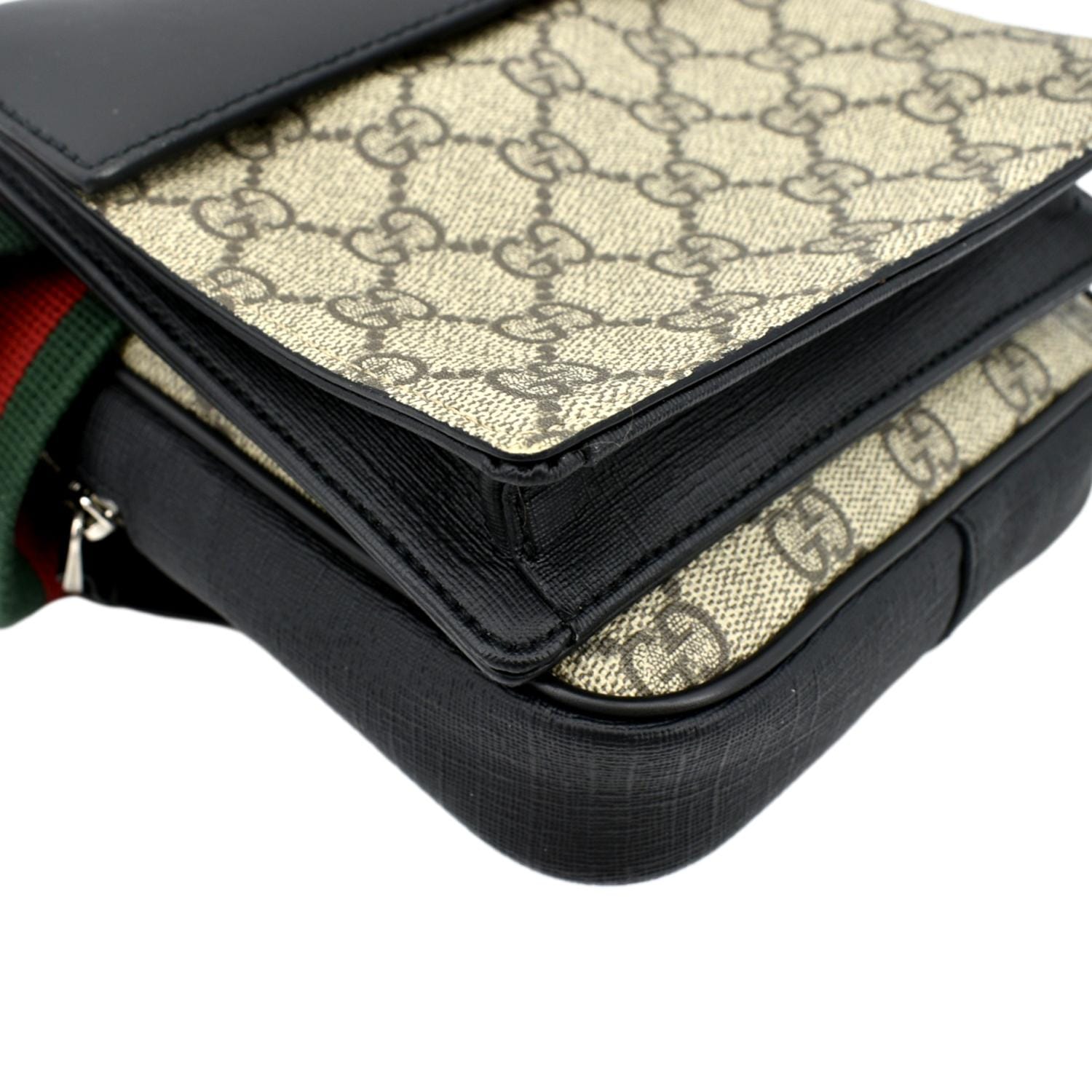 Gucci - Gg-supreme Canvas and Leather Belt Bag - Mens - Beige Multi