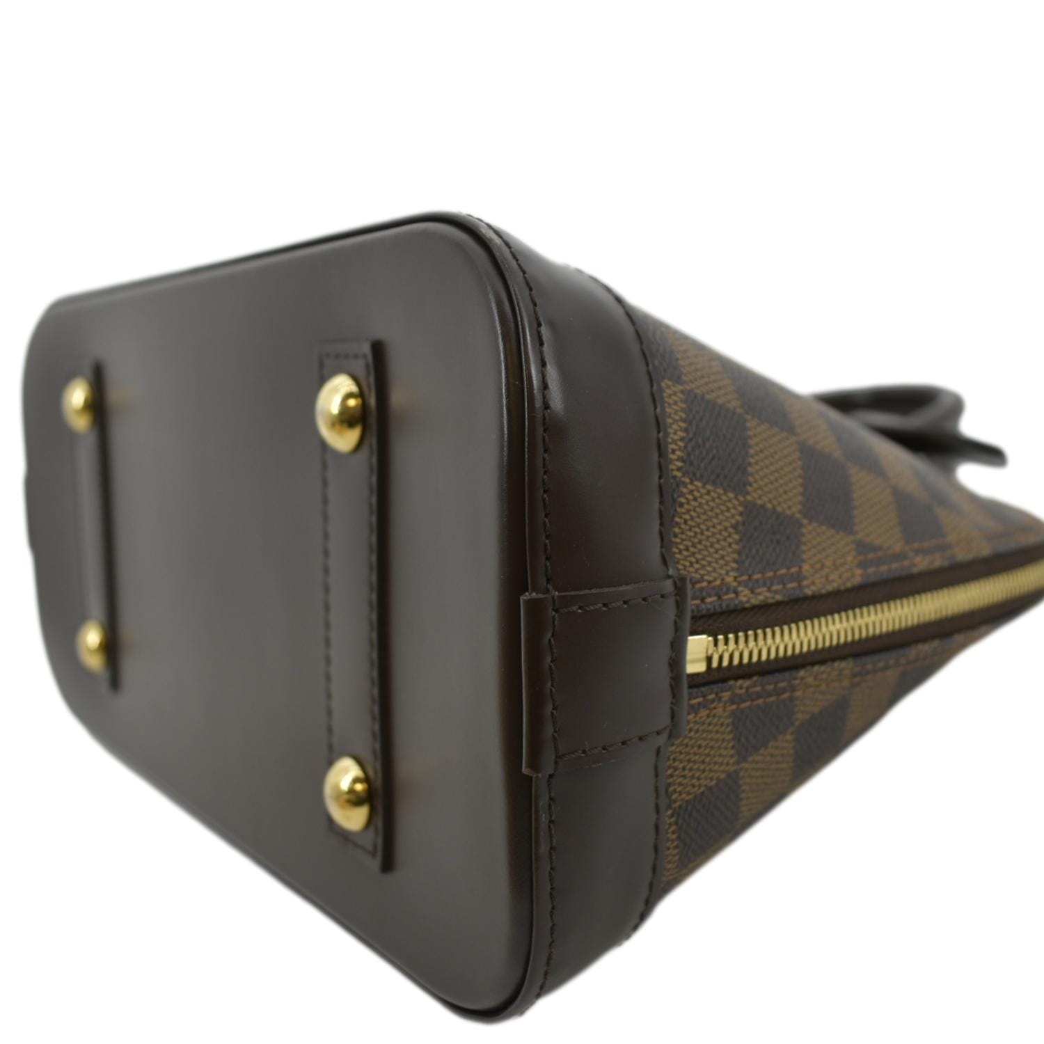 Louis Vuitton Damier Ebene Alma PM - Brown Handle Bags, Handbags