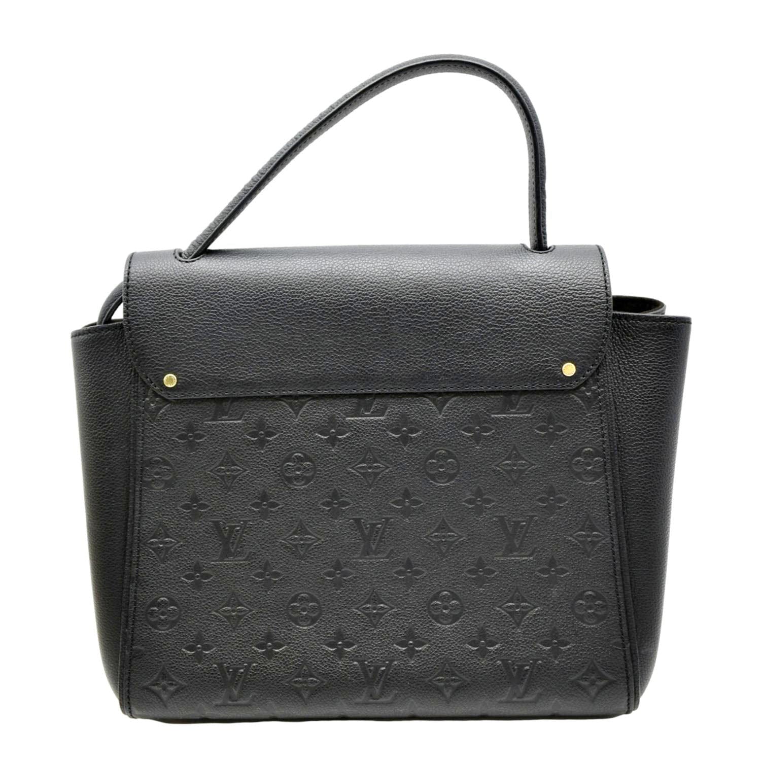 Louis Vuitton Black Monogram Empreinte Leather Noir Trocadero Tote