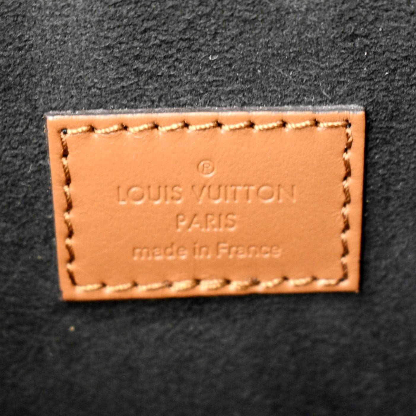 Louis Vuitton Brown, Pattern Print Monogram Reverse Dauphine mm
