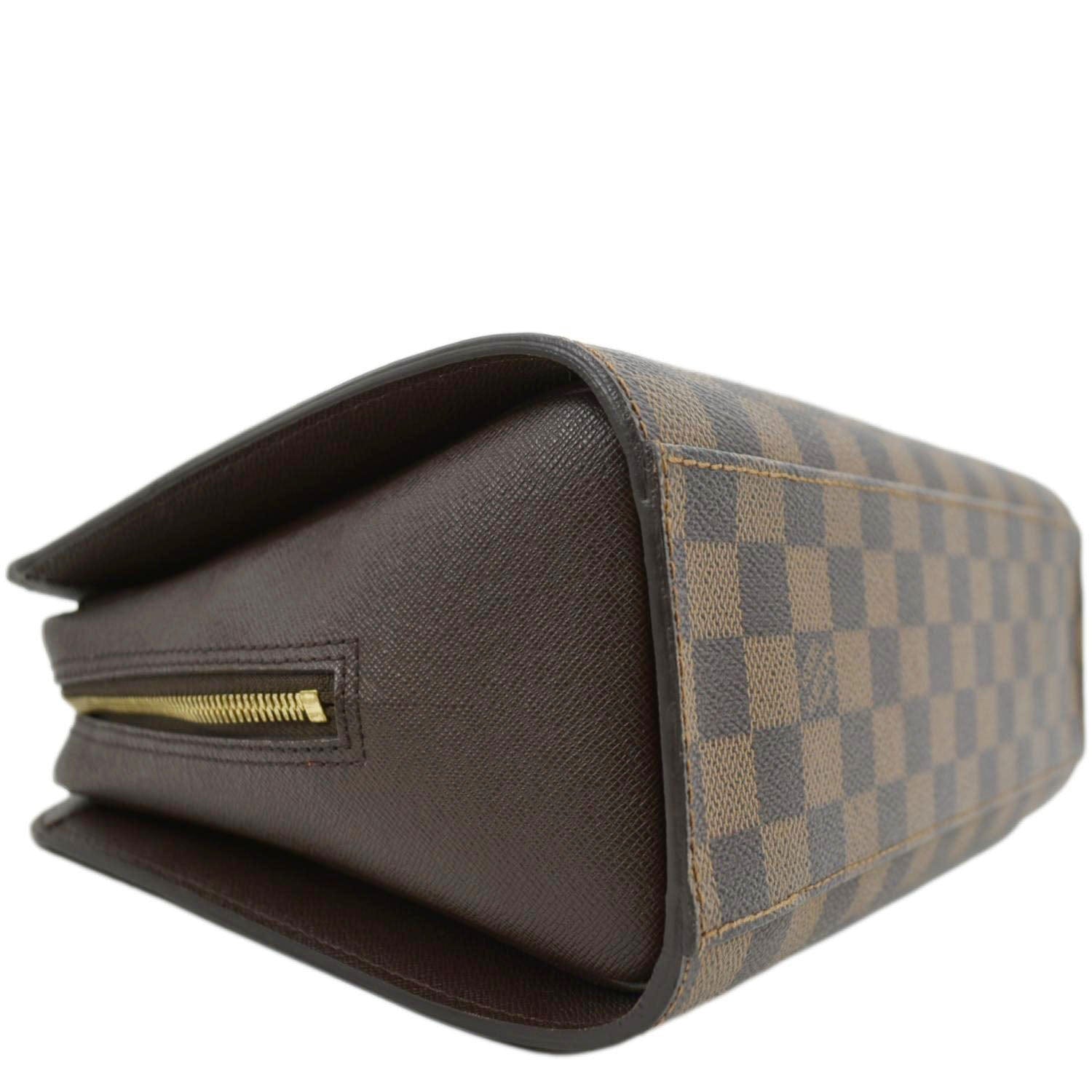 Shop for Louis Vuitton Damier Ebene Canvas Leather Triana Bag