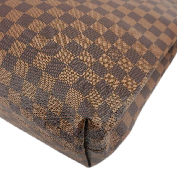 LOUIS VUITTON Graceful MM Damier Ebene Shoulder Bag Brown