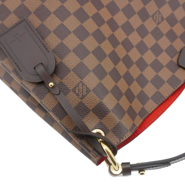 LOUIS VUITTON Graceful MM Damier Ebene Shoulder Bag Brown