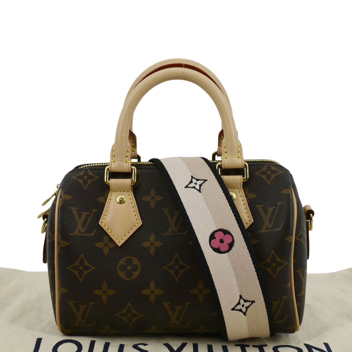 Louis Vuitton Speedy Bandouliere Bag Monogram Canvas 20 Brown 2330723