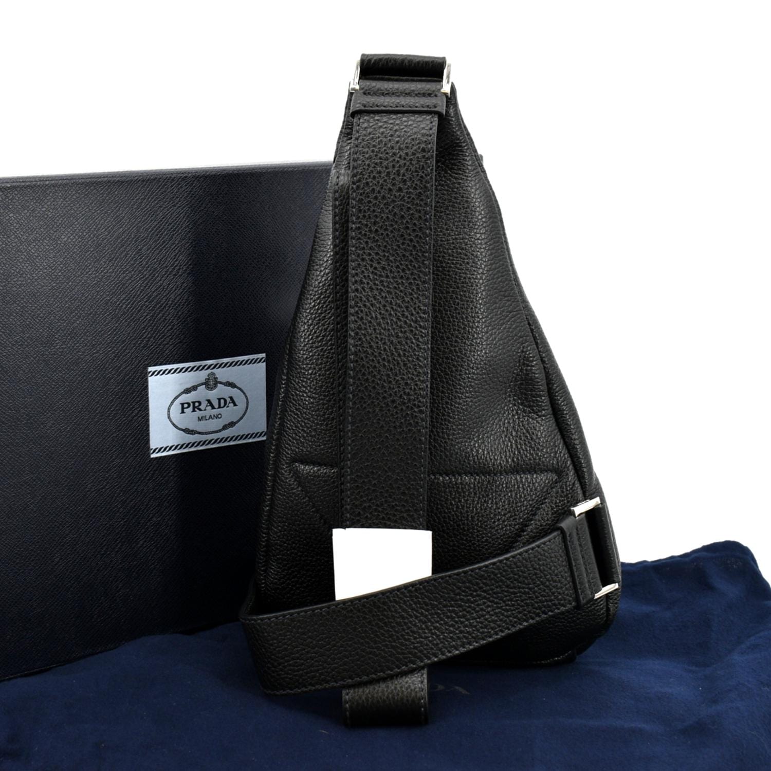 Prada Triangle double messenger bag - ShopStyle