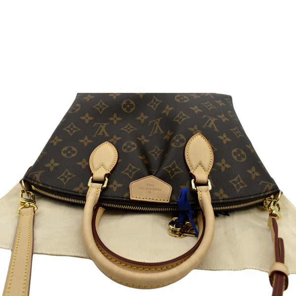 LOUIS VUITTON Boetie PM Monogram Canvas Satchel Shoulder Bag Brown