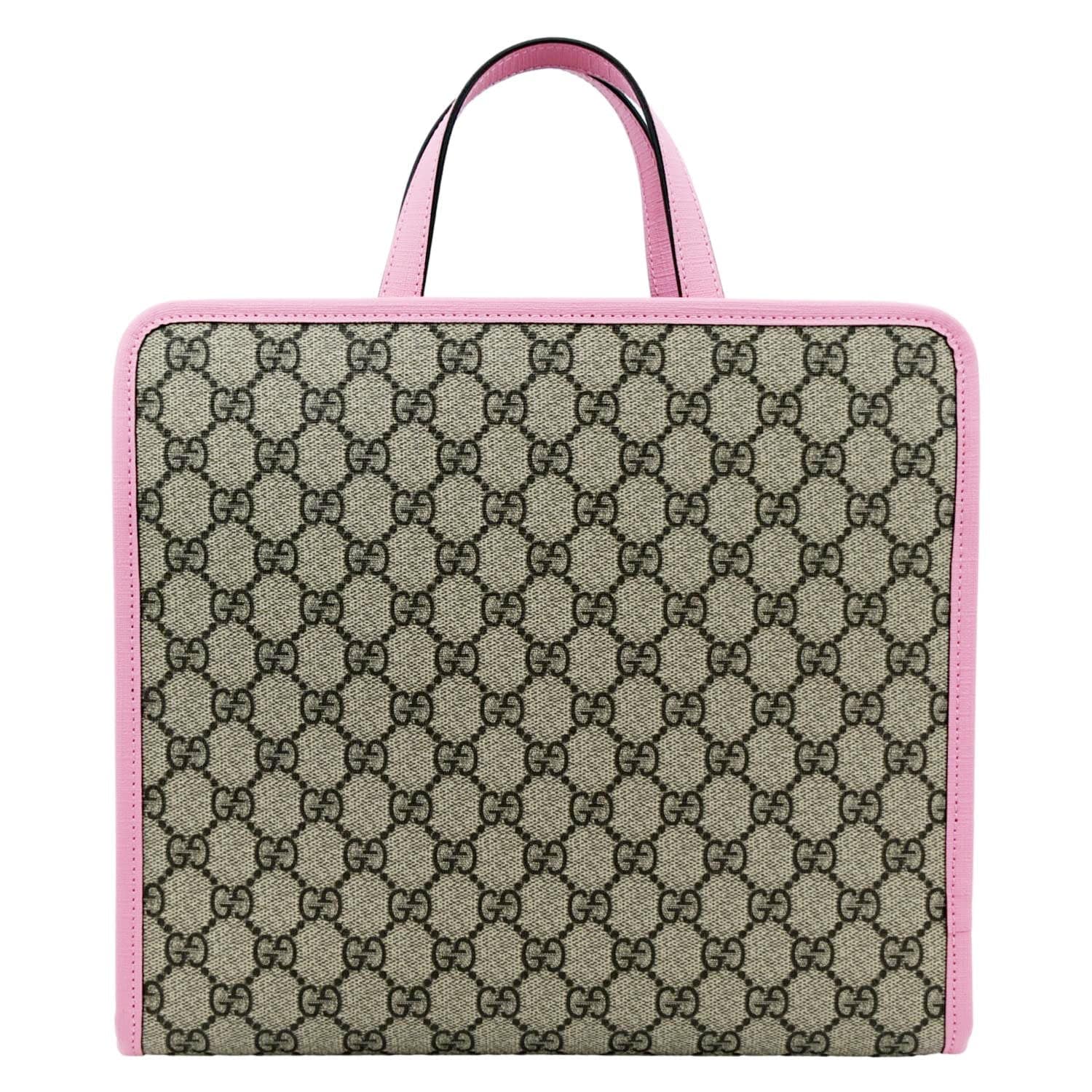 GG small duffle bag in pink canvas