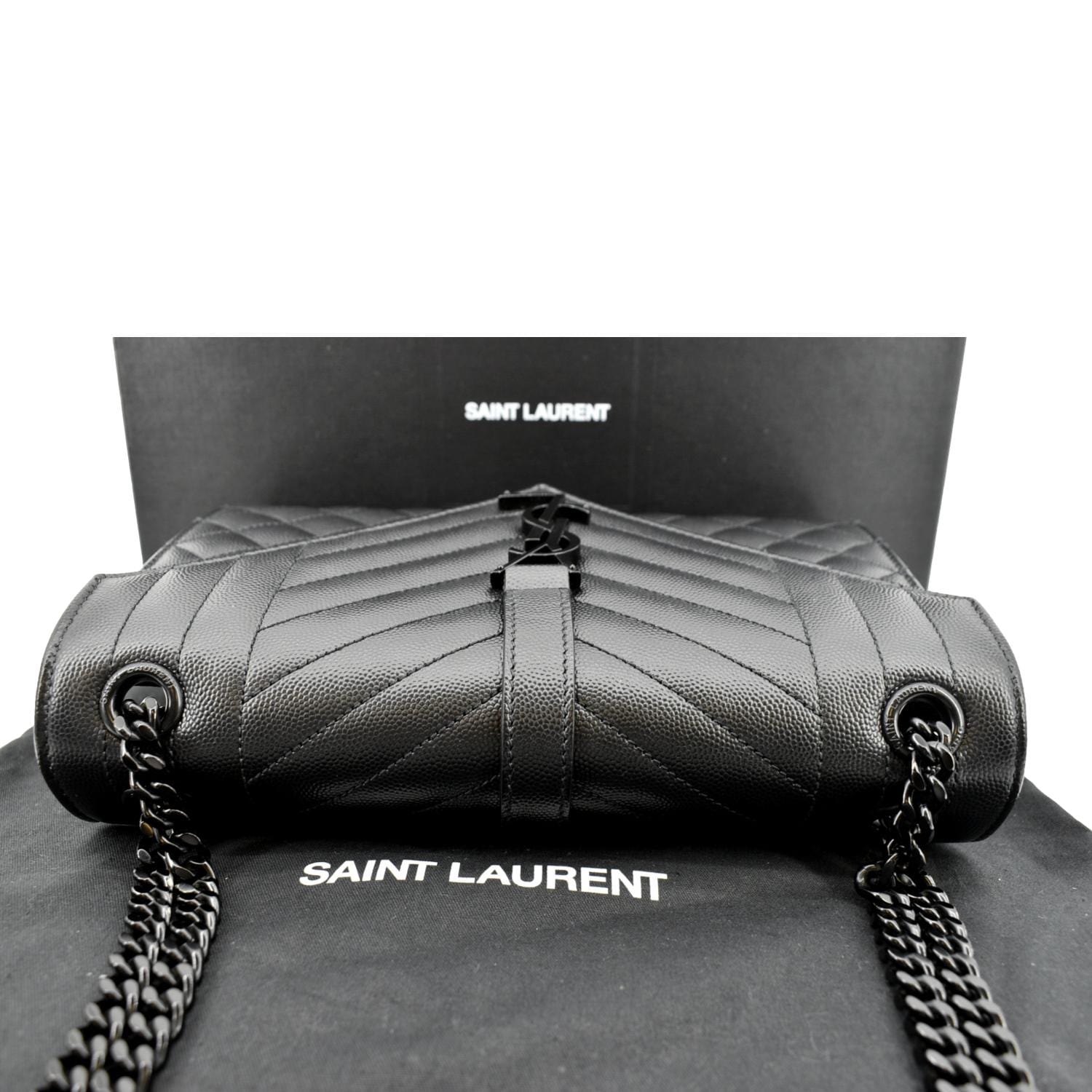 Saint Laurent Envelope Bag Small Black for Women