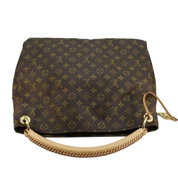 LOUIS VUITTON Artsy MM Monogram Canvas Hobo Bag Brown