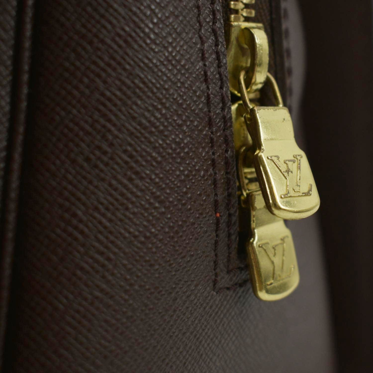 Louis Vuitton Damier Ebene Triana w/ Strap - Brown Handle Bags, Handbags -  LOU288026