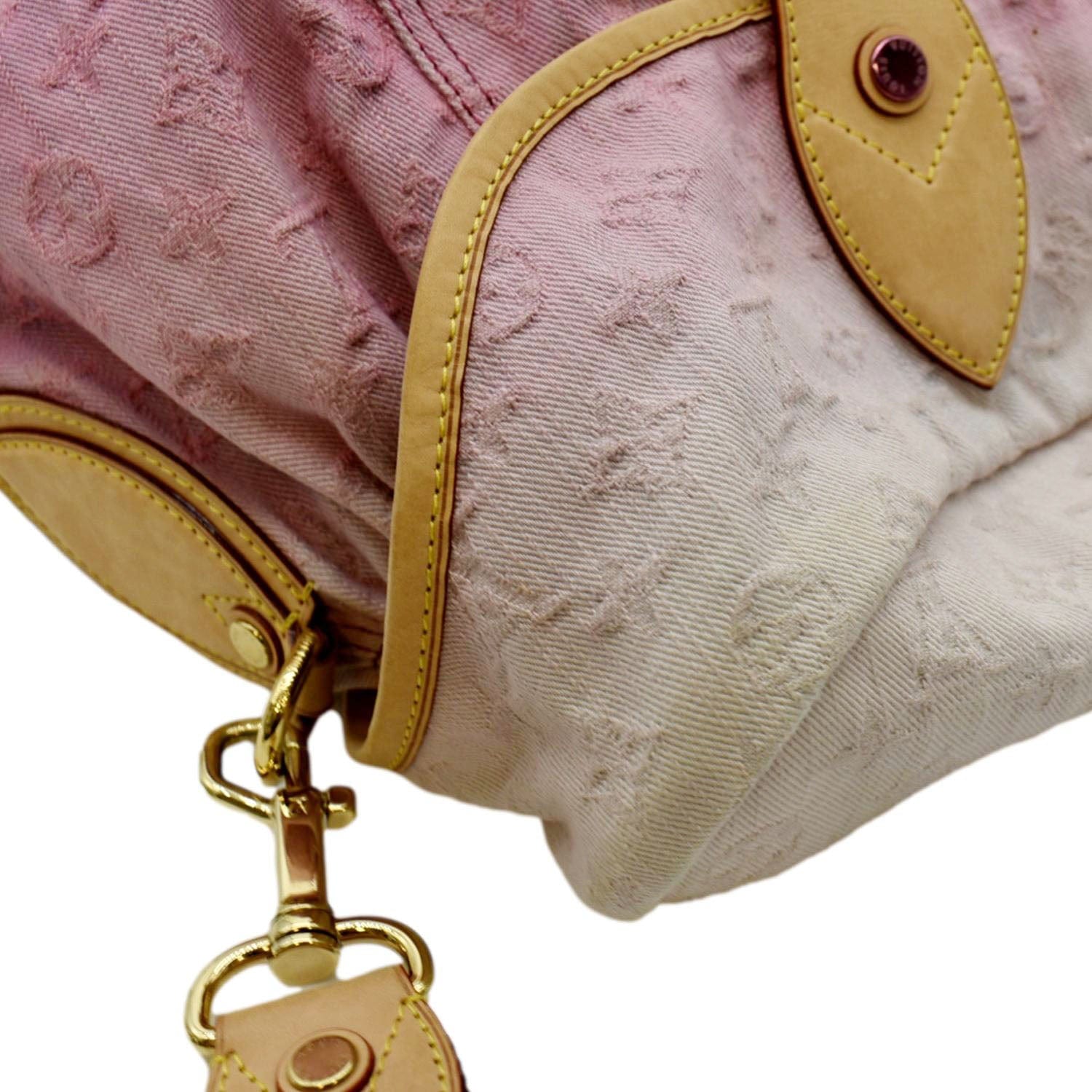 Louis Vuitton Pink Denim Bag