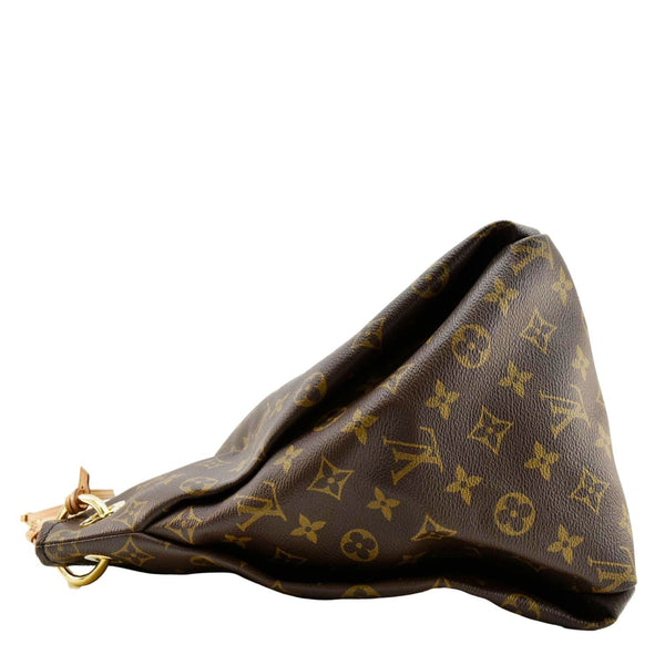 LOUIS VUITTON Artsy MM Monogram Canvas Hobo Bag Brown