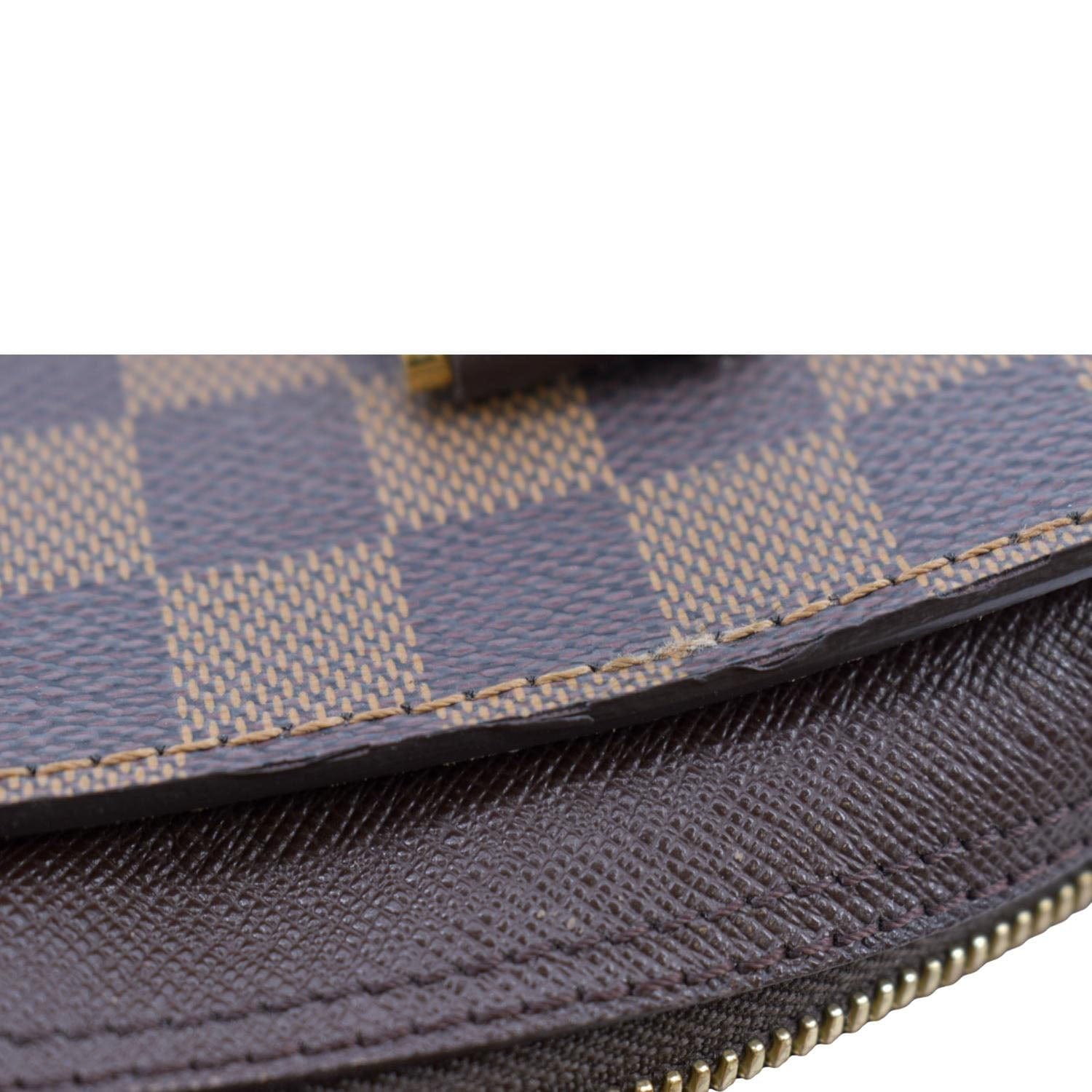 Louis Vuitton Damier Ebene Triana - Brown Handle Bags, Handbags