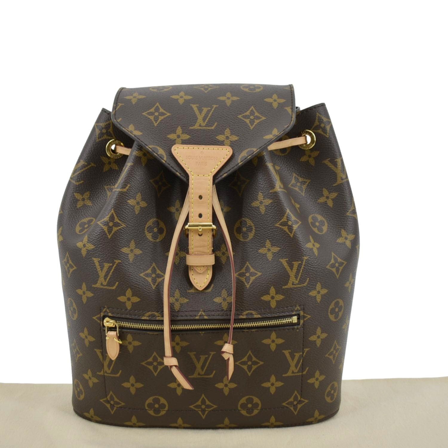 Louis Vuitton Monogram Coated Canvas Montsouris Backpack PM Brown - Luxury  In Reach