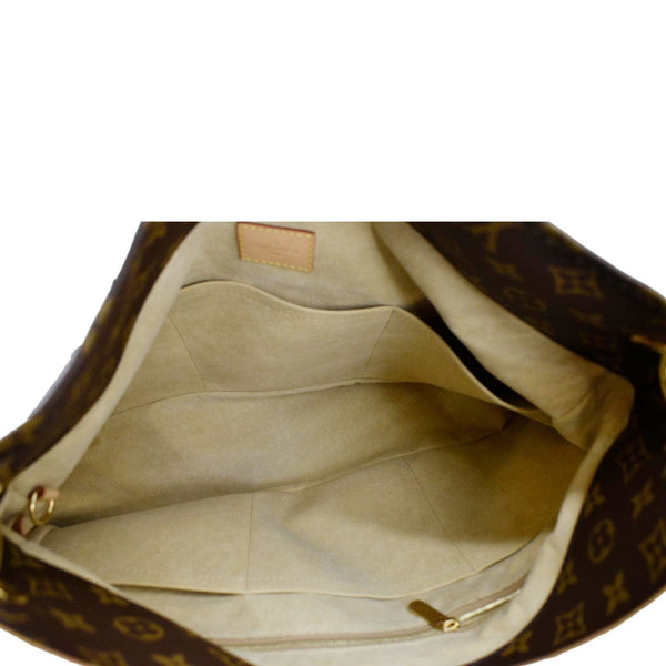 LOUIS VUITTON Artsy MM Monogram Canvas Hobo Bag Brown