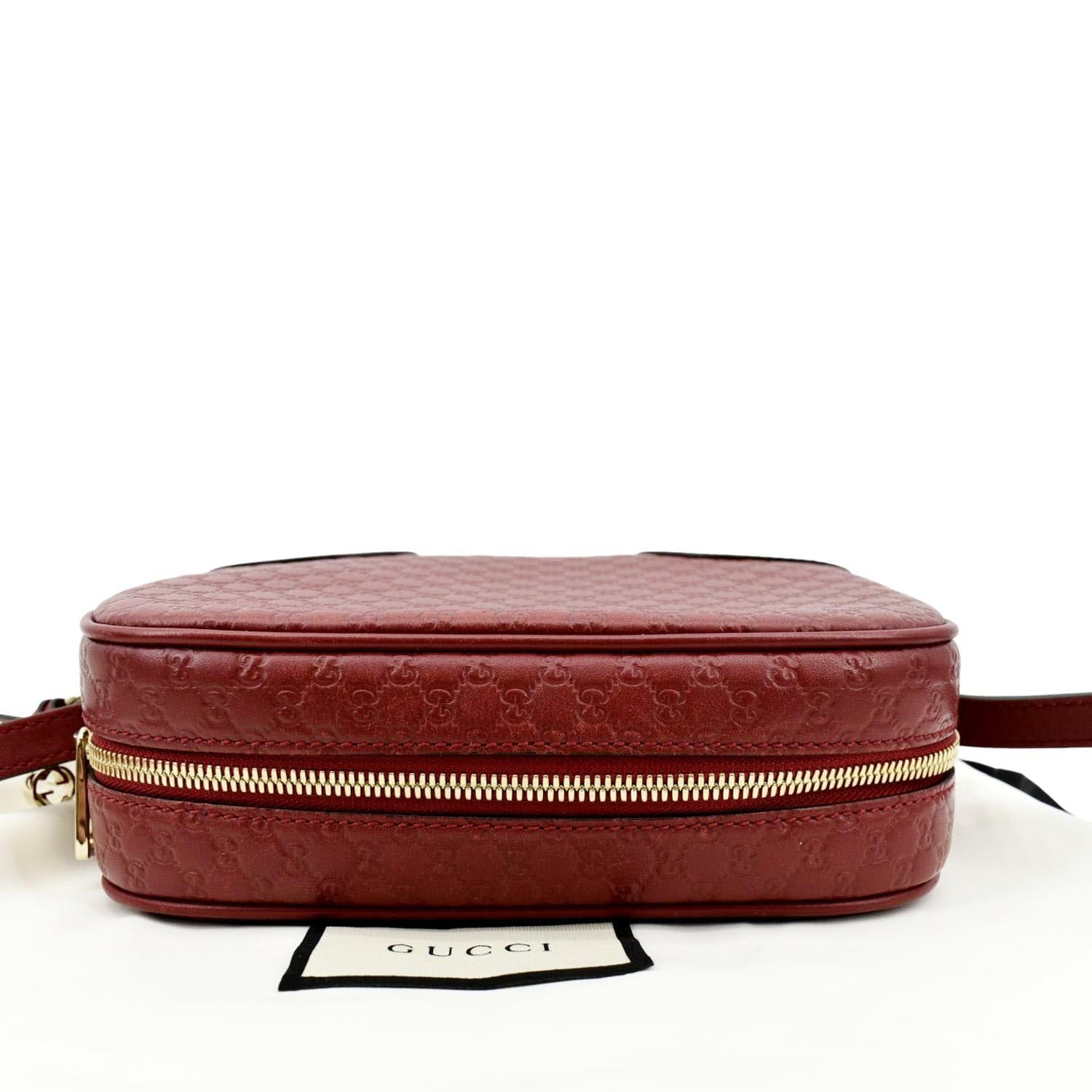 Gucci Bree Crossbody GG Red Leather